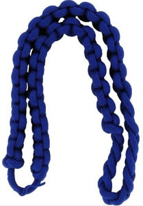 Army Shoulder Cord: 2723 Interwoven One Color Royal Blue – thick