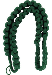 Army Shoulder Cord: 2723 Interwoven Kelly Green – thick