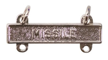 Army Qualification Bar: Missile - mirror finish