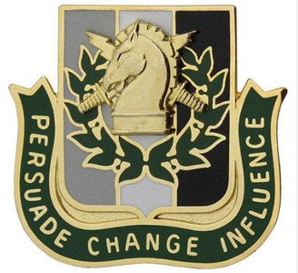 Army Corps Crest: Psychological Operations Regiment- each