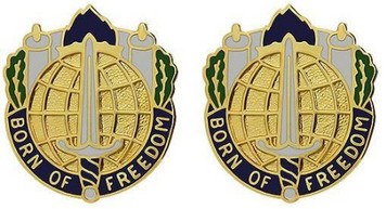 Army Crest: 351st Civil Affairs Brigade- pair
