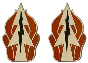 Army Crest: First Signal Brigade- pair