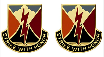 Army Crest: Special Troops Battalion 25th Infantry Division- pair