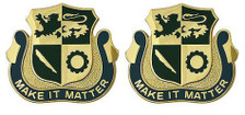 Army Crest: Special Troops Battalion First Armored Division - Make it Matter- pair