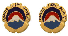 Army Crest: USA Japan Command - Omnia Fieri Potest- pair