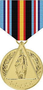 Full Size Anodized Medal: Global War on Terrorism Civilian Service DOD