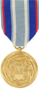 Full Size Medal: Air Force Air and Space Campaign - 24k Gold Plated