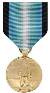 Full Size Medal: Antarctica Service - 24k Gold Plated