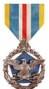 Full Size Medal: Defense Superior Service - 24k Gold Plated