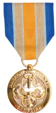 Full Size Medal: Inherent Resolve Campaign - 24k Gold Plated