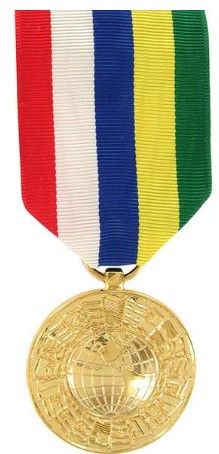 Full Size Medal: Inter American Defense Board - 24k Gold Plated