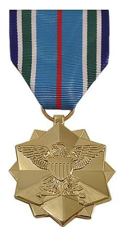 Full Size Medal: Joint Service Achievement - 24k Gold Plated