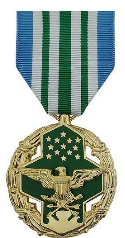 Full Size Medal: Joint Service Commendation - 24k Gold Plated