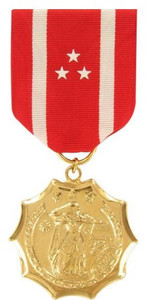 Full Size Medal: Philippine Defense - 24k Gold Plated