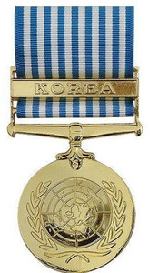 Full Size Medal: United Nations Service - 24k Gold Plated