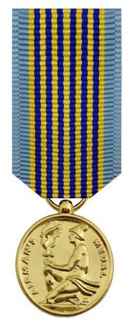 Airman's Medal Miniature Medal- 24k Gold Plated