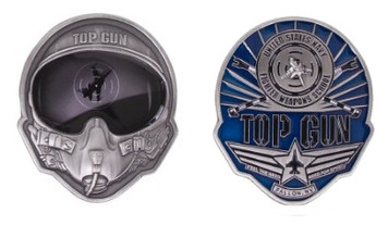 Navy Coin Top Gun Helmet