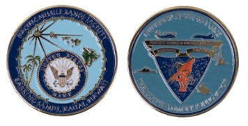 Navy Coin Pacific Missile Range Facility Barking Sands, Kauai, Hawaii