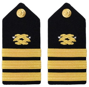 Navy Commander Hard Shoulder Board- Civil Engineer 