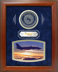 U.S. Navy Fighter Weapons School Display Frame