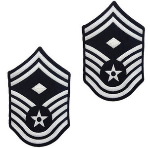 Air Force Chevron: Senior Master Sergeant: First Sergeant - color