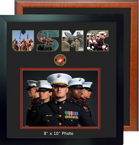 15" x 16" Marine Corps Landscape Photo Font Frame