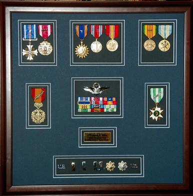 Air Force Shadow Box - Military Memories and More