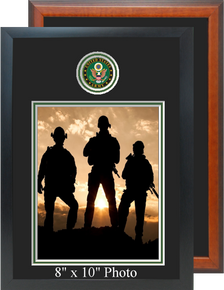 11" x 16" Army Photo Frame w/ Top Seal