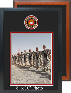 11" x 16" Marine Corps Photo Frame w/ Top Seal