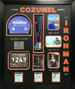 Ironman Cozumel Display Frame