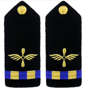 Navy Warrant Officer 2 Hard Shoulder Board-Aviation Maintenance Technician
