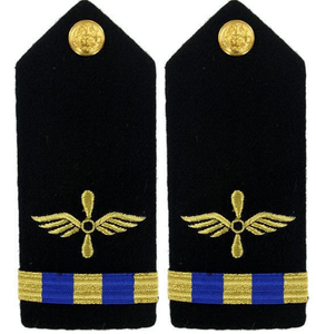 Navy Warrant Officer 3 Hard Shoulder Board- Aviation Maintenance Technician