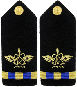 Navy Warrant Officer 3 Hard Shoulder Board- Aviation Operation Technician