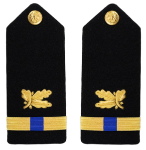 Navy Warrant Officer 4 Hard Shoulder Board- Supply Corp