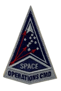 U.S. Space Force Patch - Space Operations Command w/hook closure