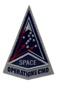 U.S. Space Force Patch - Space Operations Command w/hook closure