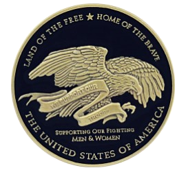 Thank You to Troops Challenge Coin