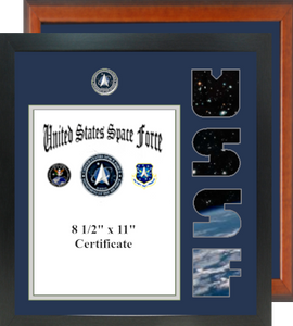 15" x 16" Space Force Certificate Photo Font Frame