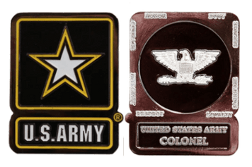 Army Coin Colonel 