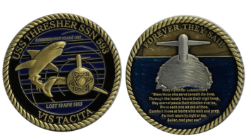 U.S. Navy Coin USS Thresher 