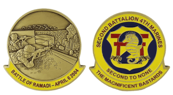 Marine Corps Coin Battle of Ramadi