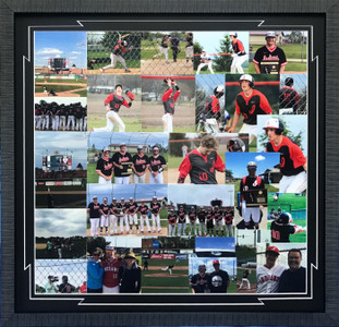 Baseball Memories Photo Collage Frame