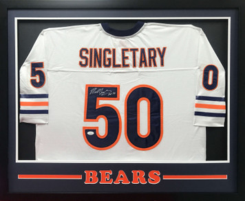 Bears Autographed Jersey Shadow Box Frame