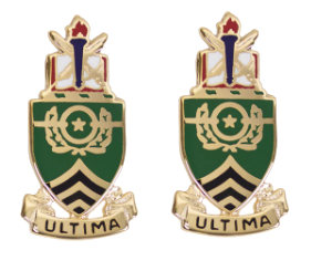 Army crest - Sergeant Major Academy - Motto Ultima
