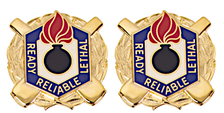 Army crest - Joint Munitions Command - Motto Ready Reliable Letha