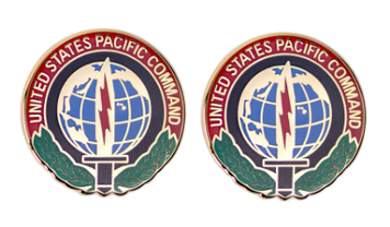 Army crest -  US Army Element Pacific Command - Motto US Pacific Command