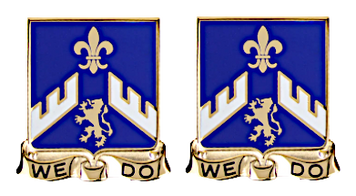 Army crest - 363rd Regiment U.S.A.R. Motto - We Do