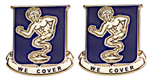 Army crest - 3rd Chemical Brigade  Motto - We Cover