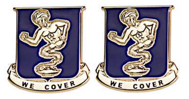 Army crest - 3rd Chemical Brigade  Motto - We Cover