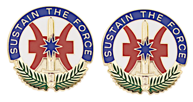 Army crest - 8th Sustainment Brigade Motto - Sustain the Force